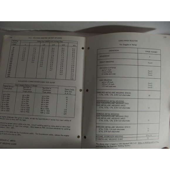 HOBART WELDING GUIDE By Howard B. Cary EW-385 Troy, Ohio 1969 vtg book - Picture 12 of 12